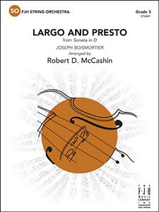 Largo and Presto from Sonata in D - Score