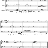 Trio Sonata in D Major, op. 2, no. 1