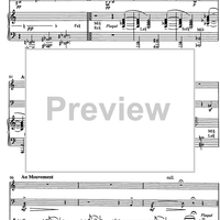 Destin (Symphonie à trois pour un drame) - Score