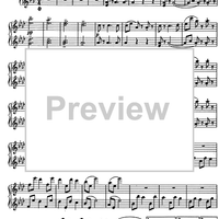 Dorfschwalben aus Österreich Op.164 - Piano 1