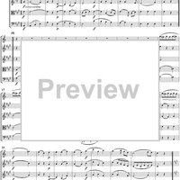 Clarinet Quintet in A Major, K581 - Full Score