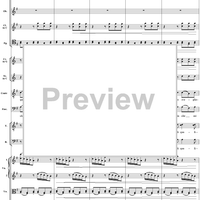 Seguito e Stretta dell' Introduzione: Mille grazie, No. 3 from "Il Barbiere di Siviglia" - Full Score