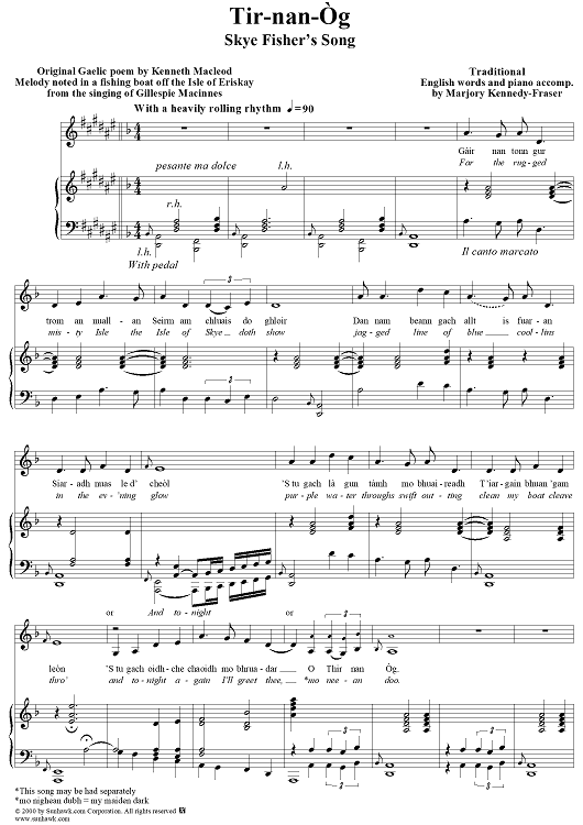 Skye Fisher, Tir-non-òg