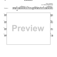 Ländler - Trombone 1