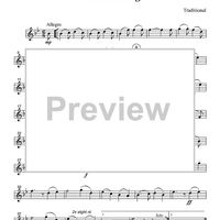 Wassail Song - Part 1 Flute, Oboe or Violin