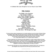 Aura Of The Celtic Harp - Contents and Bio - Bonus Material