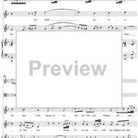 "Gedenk' an Jesu bittern Tod", Duet, No. 6 from Cantata No. 101: "Nimm von uns, Herr, du treuer Gott" - Piano Score