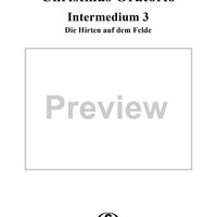 Christmas Oratorio: Intermedium III - Chor der Hirten "Lasset uns nun gehen"