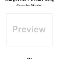 Marguerite's Cradle-Song, Op. 15, No. 1