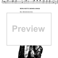 Bona nott'e bonos annos (Sardegna)