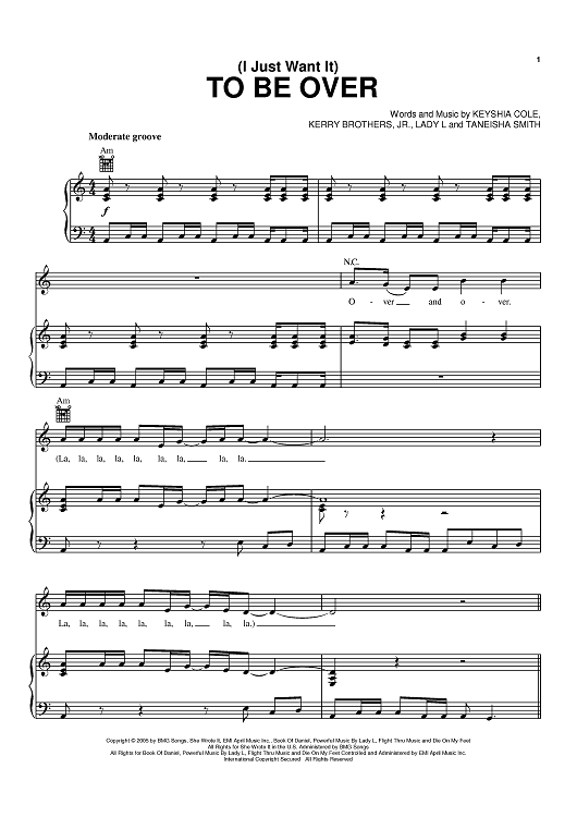 (I Just Want It) To Be Over