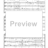 In the midst of life (2nd Funeral Sentence) - Score