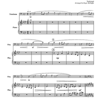 Amazing Grace - Piano Score