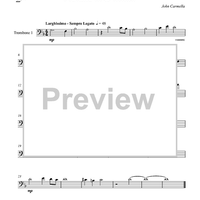 Prelude in D minor - Trombone 1