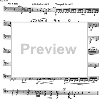 Quartet (Clarinet quartet) Op.26 - Cello