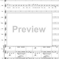 La Finta Giardiniera, Act 1, No. 12 "Himmel welch' selt'ner Zufall" (Finale, Septet) - Full Score