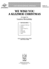 We Wish You A Klezmer Christmas - Score