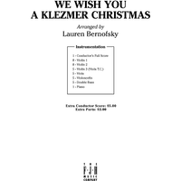 We Wish You A Klezmer Christmas - Score