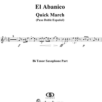 El Abanico - Tenor Saxophone