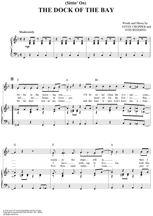 (Sittin' On) The Dock of the Bay