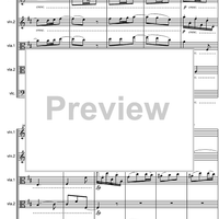 Fugue D Major Op.137 - Score