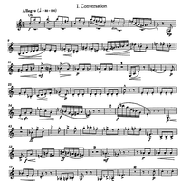 Music for wind quintet Op.20 - Clarinet in B-flat