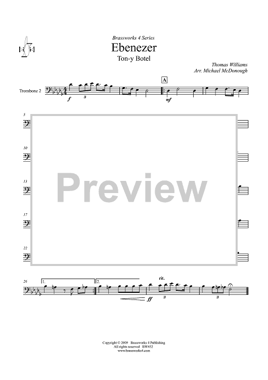 Ebenezer - Trombone 2