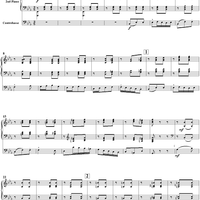 Le carnaval des animaux, No. 5: Elephants - Score