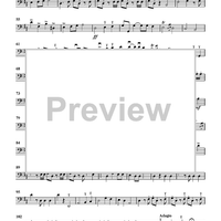 Hallelujah - from "Messiah", HWV 56 (introducing the Chorale "Ein' feste Burg") - Violoncello