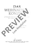 Das Weihnachtskonzert - Choral Score