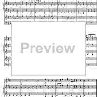 Divertimento No. 5 C Major KV187 - Score