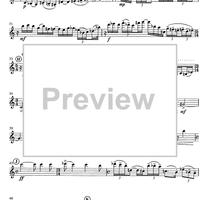 Adagio et fugue - Clarinet in B-flat