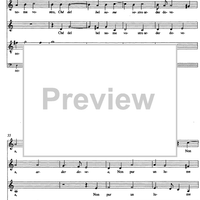 O novella d'amor fiamma lucente - Score