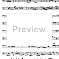 Sonata Op. 1 No. 5 HWV 363b - Bass