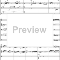 Serenade for String Orchestra in C major (C-dur). Movement I, Pezzo in forma di sonatina - Score