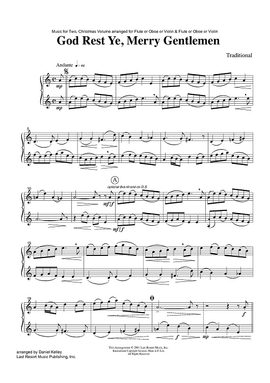 God Rest Ye, Merry Gentlemen
