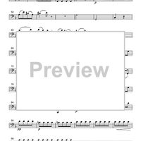Alleluia - from the motet Exsultate, Jubilate, K. 165 - Part 3 Cello or Bassoon