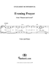 Evening Prayer