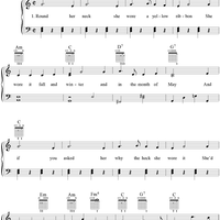 'Round Her Neck She Wore a Yellow Ribbon