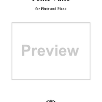 Petite Valse - Piano Score