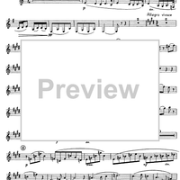 Quintet No. 1 Bb Major - Clarinet in B-flat