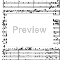 Konzert im alten Stil Op.100 - Score