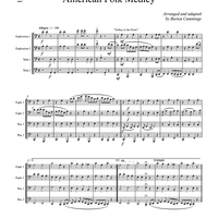 American Folk Medley - Score