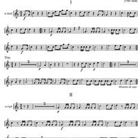 Minuet C Major D2d - Horn 1
