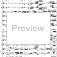 String Octet, Op. 20, Movement 1 - Score