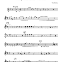 Jolly Old Saint Nicholas - Part 2 Clarinet in Bb