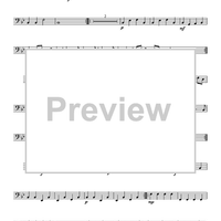 Fünffstimmigter blasender Music - Tuba