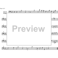 Partita No. 3 - Bass