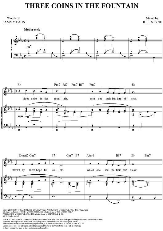 Three Coins in the Fountain