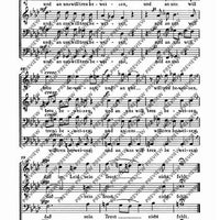 Am Grabe - Choral Score